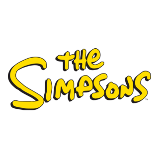 The Simpsons Yellow Logo PNG Vector