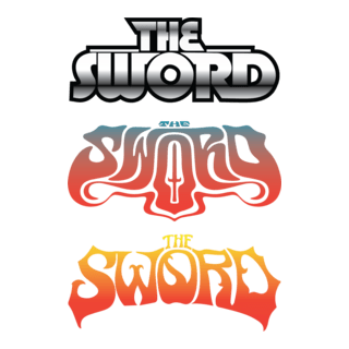 The Sword Band Logo PNG Vector