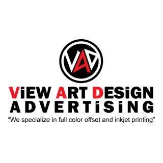 VIEW ART DESIGN ADVERTISING Logo PNG Vector