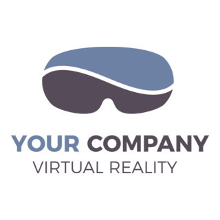 Virtual Glasses Company Logo PNG Vector