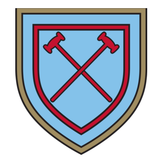 West Ham United London (1950's) Logo PNG Vector