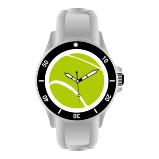 Wristwatch Logo PNG Vector