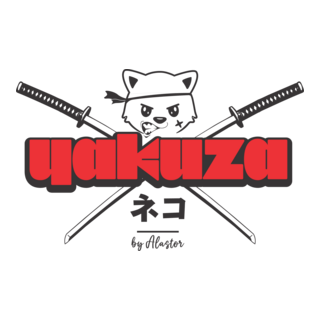 YAKUZA Cat Logo PNG Vector