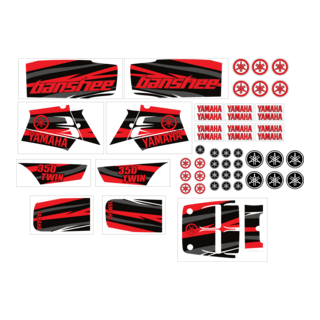 YAMAHA BANSHEE STICKERS Logo PNG Vector