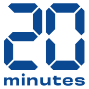 20 Minutes Logo PNG Vector