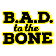 B.A.D. to the Bone Logo PNG Vector