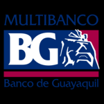 Banco de Guayaquil antiguo fondo negro Logo PNG Vector