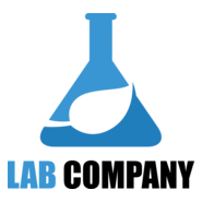 Blue Lab Company Logo PNG Vector