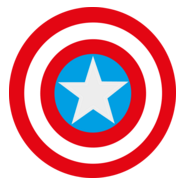 Captain America Shield Logo PNG Vector