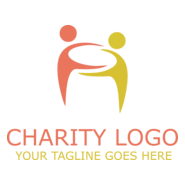 Charity Happy People Logo PNG Vector