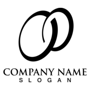 Circles Shape Company Logo PNG Vector