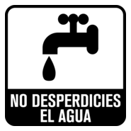 cuida el agua Logo PNG Vector