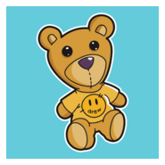 drew bear Logo PNG Vector