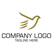 Golden Bird Company Logo PNG Vector