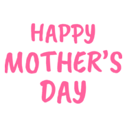 Happy Mother's Day Logo PNG Vector