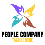 Happy People Company Logo PNG Vector