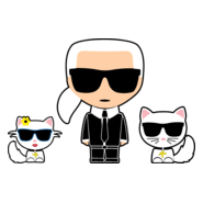 KARL LAGERFELD AND CATS Logo PNG Vector