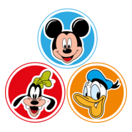 MICKEY,DONALD GOOFIE Logo PNG Vector