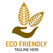 Natural Leaf on the Head Logo PNG Vector