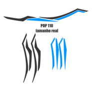 POP 110 Logo PNG Vector