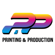 P&P Printing Production Logo PNG Vector