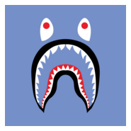 shark a bathing ape Logo PNG Vector