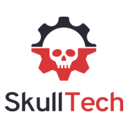 Skull Gear Company Logo PNG Vector