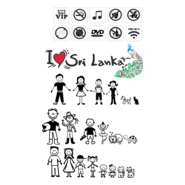 sri lanka auto sticker decal Logo PNG Vector