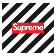 supreme cross line Logo PNG Vector