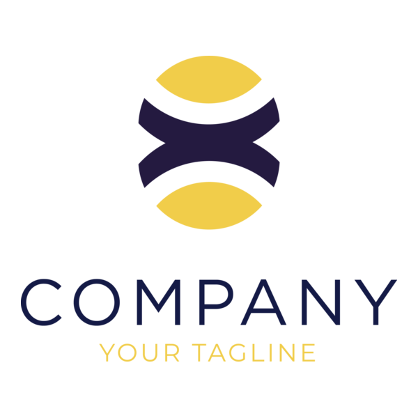 Abstract Company Shape Logo PNG Vector