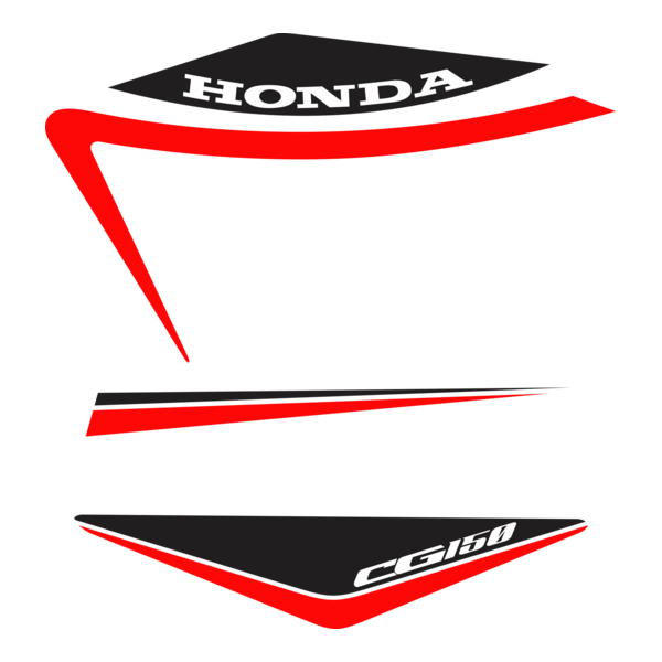 Adesivo Honda Cg 150 Titan Edição Especial Logo PNG Vector