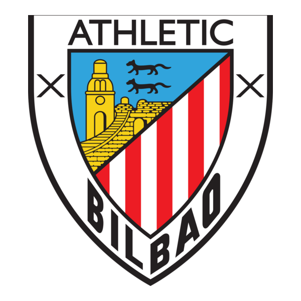 Athletic Bilbao (late 1980's) Logo PNG Vector
