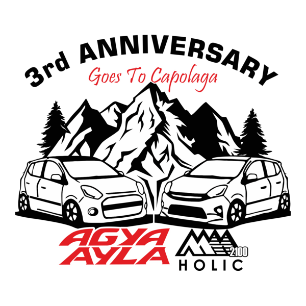 Back Agya Ayla Holic MM2100 Logo PNG Vector