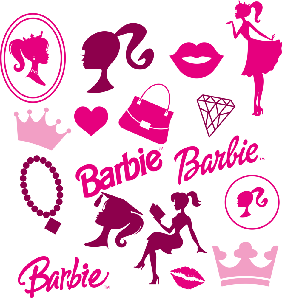 Barbie baby Logo PNG Vector