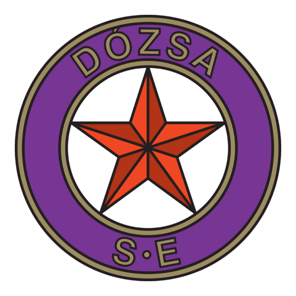 Budapesti Dozsa SE (mid 1950's) Logo PNG Vector