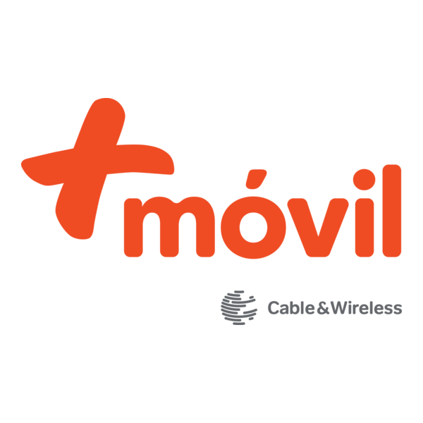 Cable and wireless & Mas Movil Logo PNG Vector