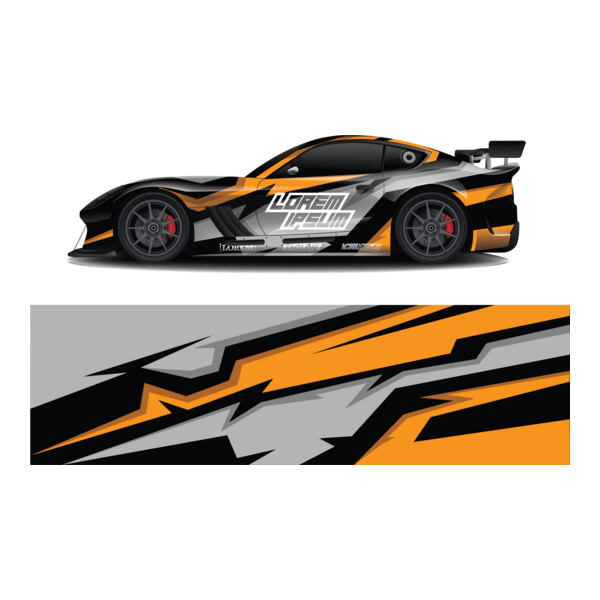 Car Sticker Logo PNG Vector