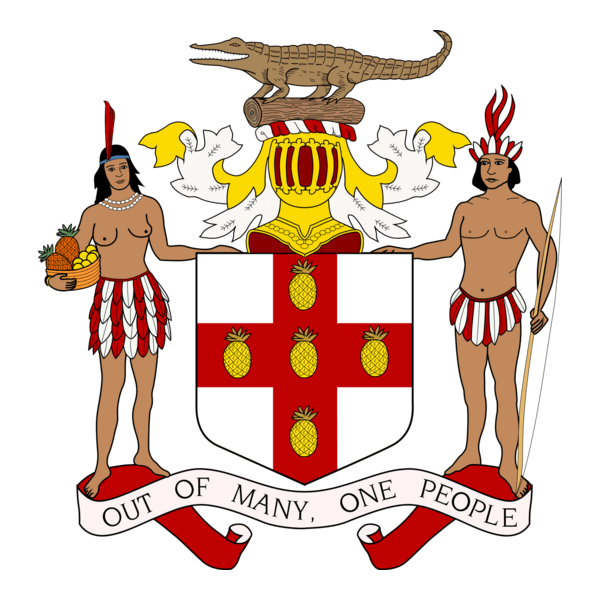 Coat of arms of Jamaica Logo PNG Vector