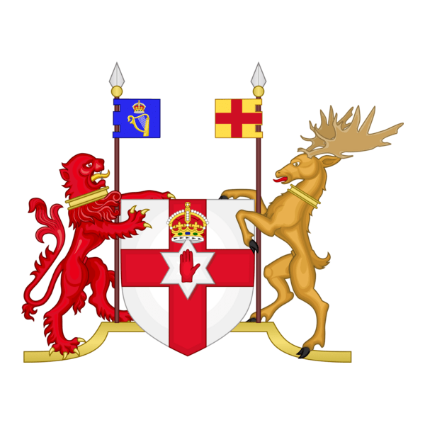 Coat of Arms of Northern Ireland (1953–1972) Logo PNG Vector