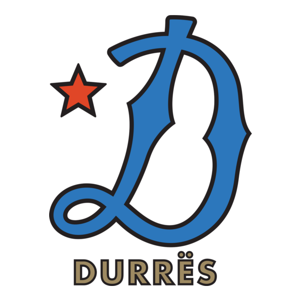Dinamo Durrës (1950's) Logo PNG Vector