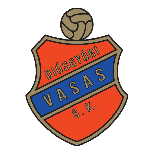 Diósgyőri Vasas SK Miskolc (mid 1950's) Logo PNG Vector