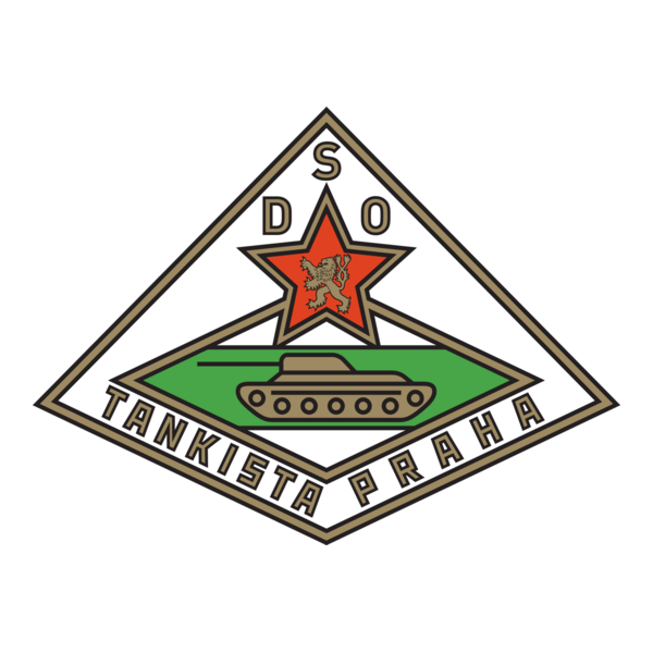 DSO Tankista Praha (1950's) Logo PNG Vector