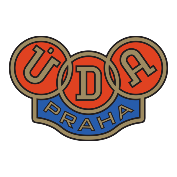 DSO ÚDA Praha (mid 1950's) Logo PNG Vector