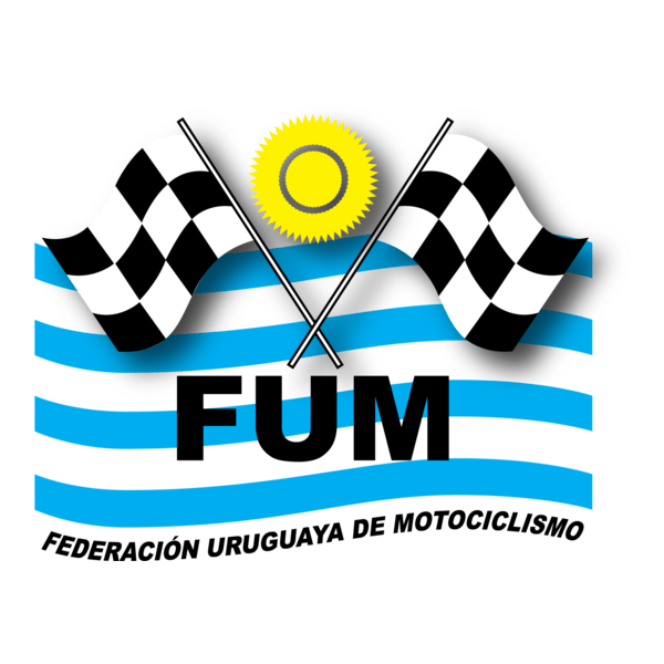 FUM Federación Uruguaya de Motociclismo Logo PNG Vector
