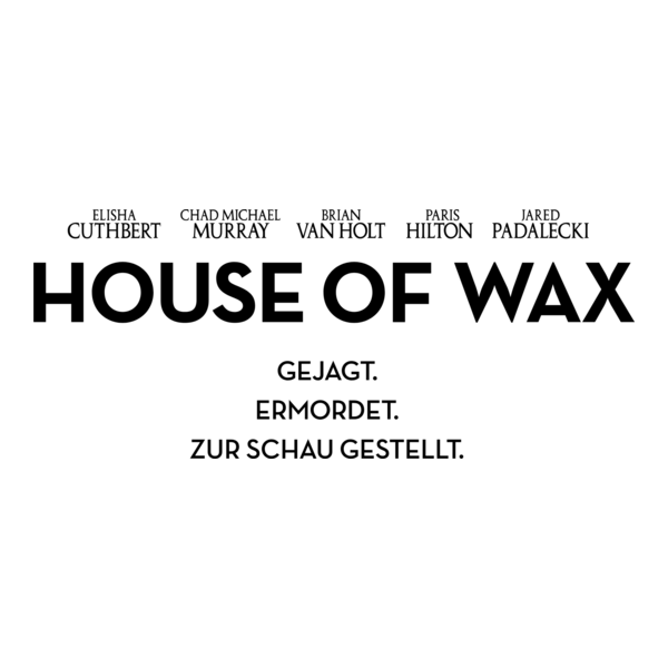 House of Wax Logo PNG Vector