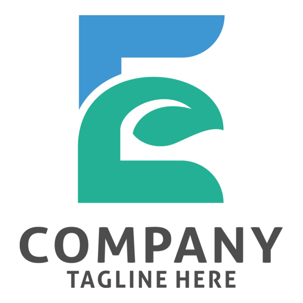 Letter E Company Logo PNG Vector