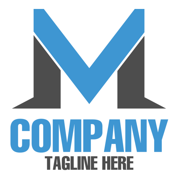 Letter M Company Logo PNG Vector