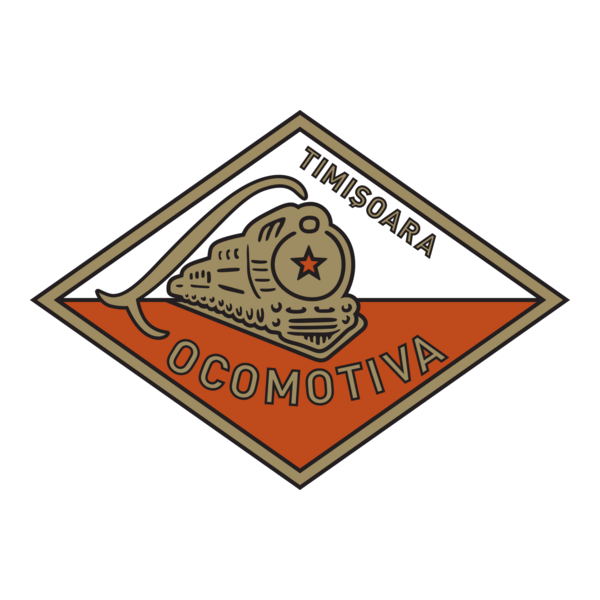 Locomotiva Timișoara (1950's) Logo PNG Vector
