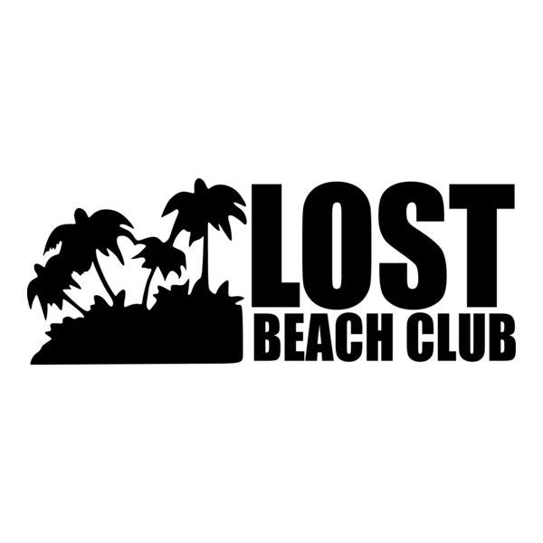 Lost Beach Logo PNG Vector