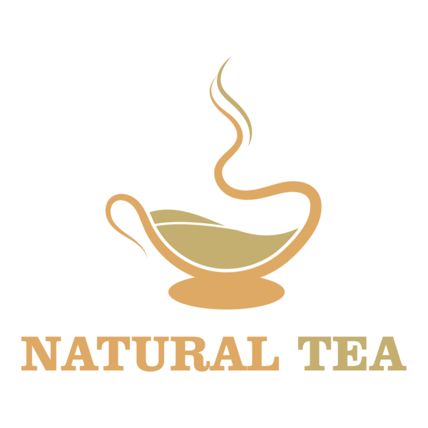 Natural Tea Logo PNG Vector